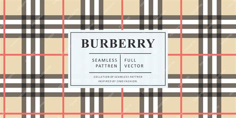 Burberry Iconic Check Print Vectors 